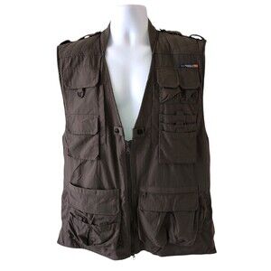 Ex Officio Vest Travel Wear Mesh Fishing Hiking Pockets Outdoors Mens XL